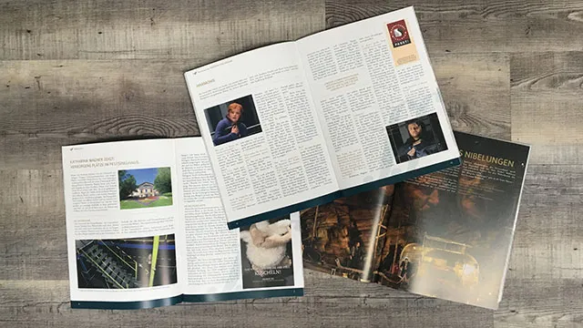 Vorschaubild des Referenzprojekts „Hojotoho! – Das Magazin zu den Bayreuther Festspielen“