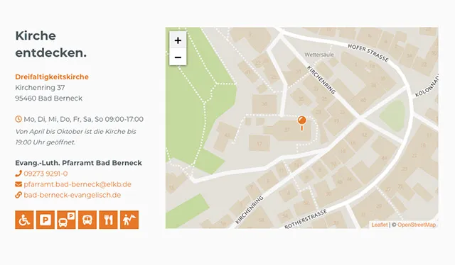Webportal Markgrafenkirchen Ausgabe der Touren
