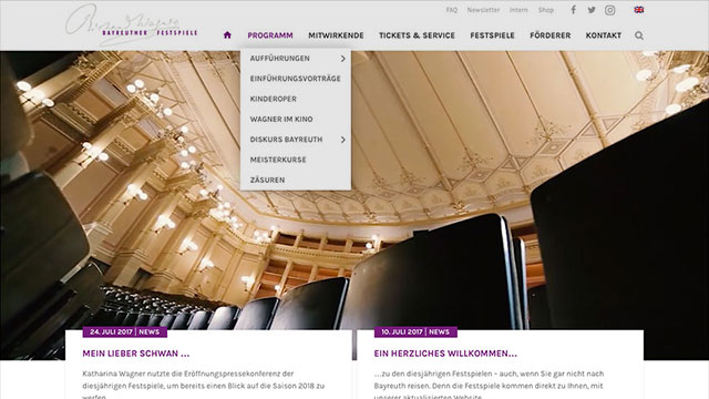 Website Festspiele Vorschaubild