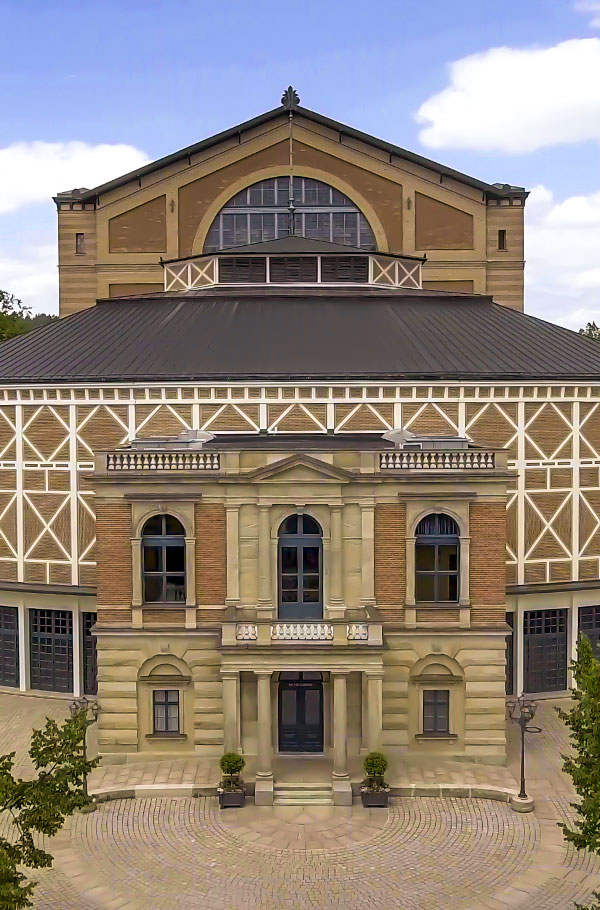 Festpielhaus Bayreuth Ausschnitt