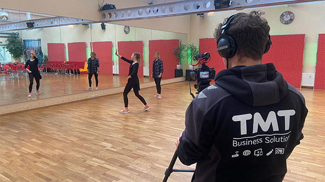 TMT Videodreh bei der Tanzschule Jahn